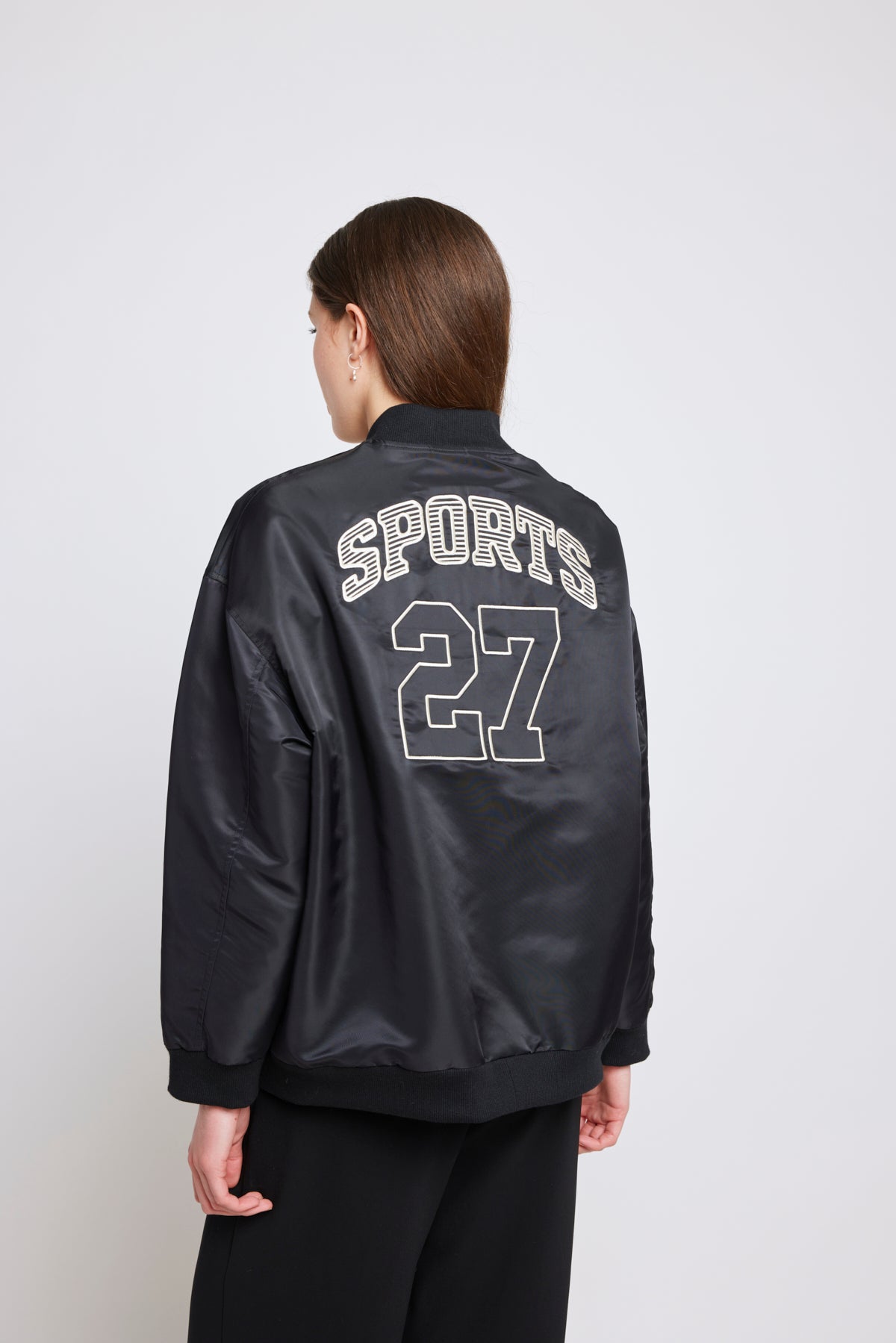 Get the ball rolling bomber jacket